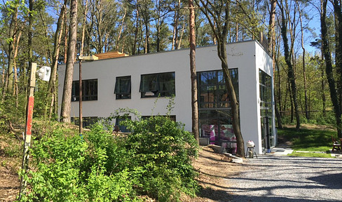 Berlin-Heiligensee detached house in clear style with planning permission for 120 sqm extension