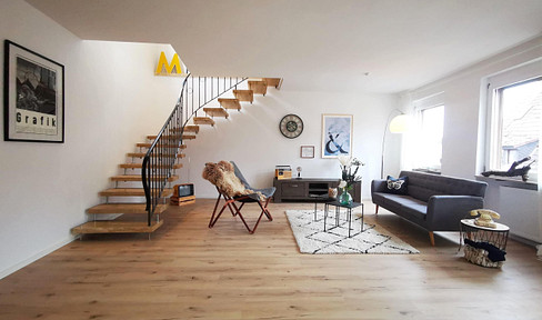 Wohnen über zwei Ebenen: 114 m² Maisonette im Herzen von Oppenheim