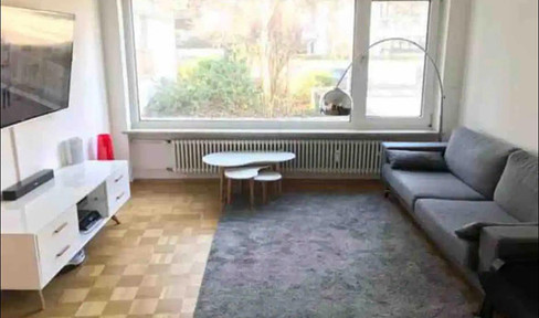 Newly refurbished/renovated, 2 rooms, kitchen: Bogenhausen-Herzogpark - most exclusive location in Munich