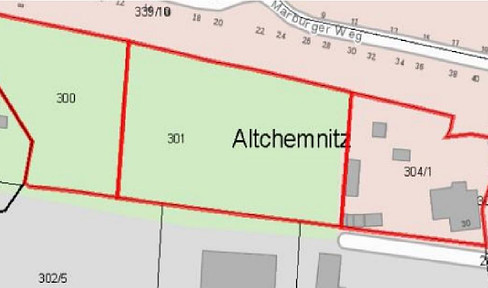 Building plot with approx. 14000 m² for sale in the south of Chemnitz