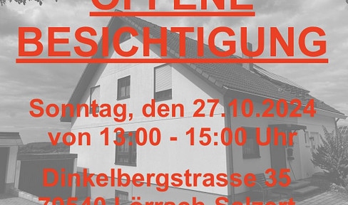 OFFENE BESICHTIGUNG AM SONNTAG, DEN 27.10.2024 VON 13:00 - 15:00 UHR...