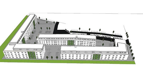 Commercial property only € 95 per m² directly at Leipzig Airport