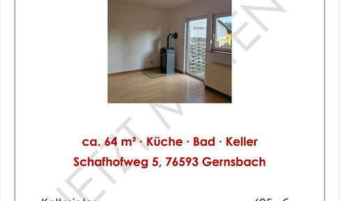 JETZT MIETEN! Schöne 2-Zimmer Wohnung - Helle Räume und Sonnenterasse