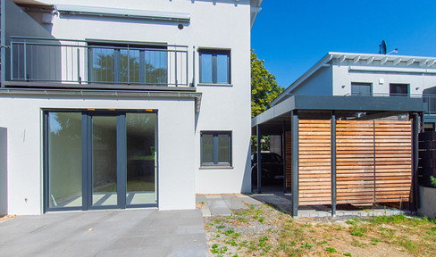 Neubau Doppelhaushälfte mit Garten und Balkon in Rüdersdorf Berlin