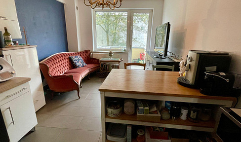 Moderne Zwei-Zimmer-Wohnung mit Südwest-Balkon