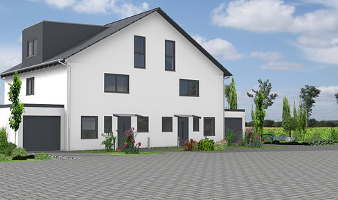 Light-flooded house in a quiet residential area