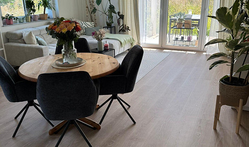 Modern 3.5 room first floor apartment in a fantastic location