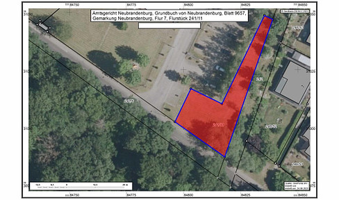 Building plot in 17033 Neubrandenburg 731 sqm