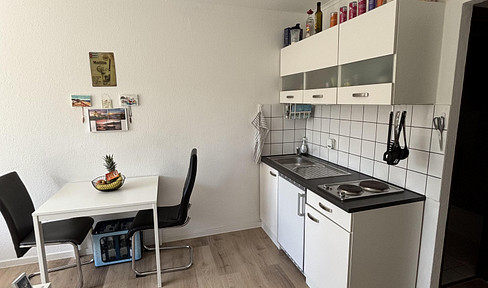 Ab 1.8.25 Helles modernes 1- Zimmer Apartment Mannheim möbliert für Studi