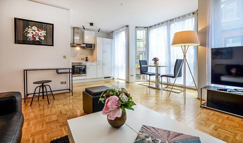 furnished apartment in a quiet but central location in Cologne// monthly installment all in!