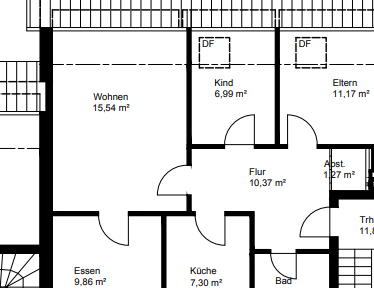 Gemütliche Dachgeschosswohnung in Fürstenau