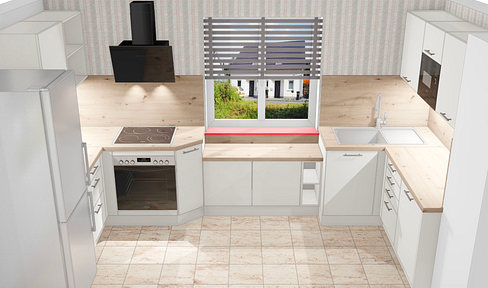 House with 6 rooms/kitchen/bathroom for rent in Neusäß district - new kitchen and bathroom