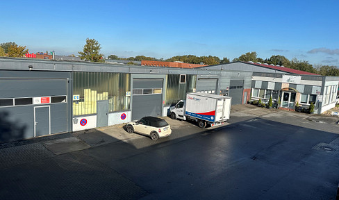 Commercial hall near Hamburg - 110 m² - 7,50€/m² cold + 1,30€ NK/m²