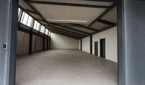 Warehouse: One unit measuring 200 square meters plus 200 square meters of open space, and another unit measuring 400 square meters plus 400 square meters of open space.