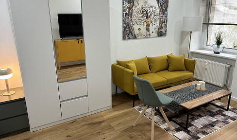 Exclusive, high-quality furnished 1-room studio with EBK in Berlin