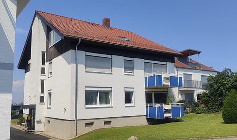 Apartment building with building plot in Leutershausen