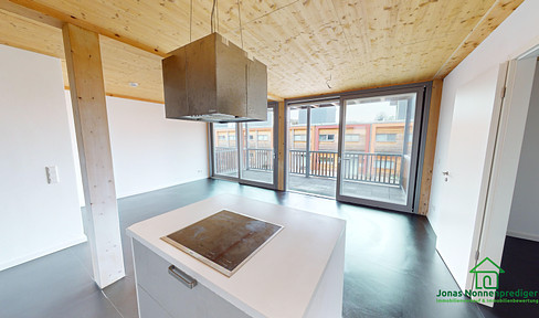 Modern condominium (1st floor) with balcony near Ziegelinnensee - commission-free for the buyer