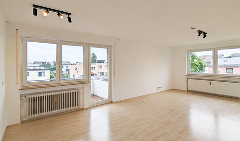 Bright 3 room apartment with balcony in Großbottwar from private owner