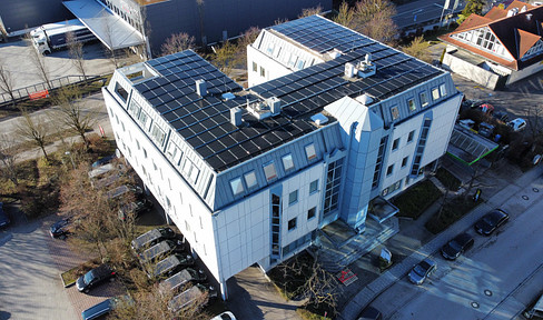 Provisionsfrei: 320 m² moderne Bürofläche in Unterschleißheim – „Plug & Play“ mit Solarstrom-Vorteil