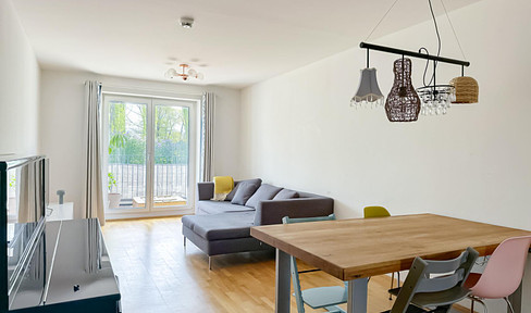 As-new 3-room apartment in Au-Haidhausen in a central location