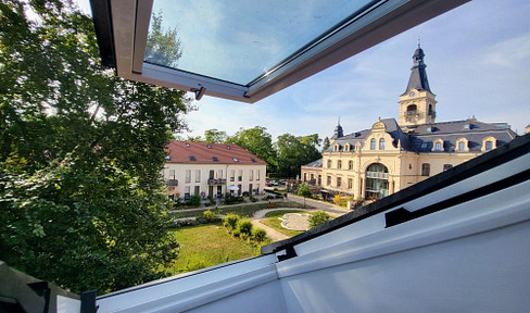 Familienfreundliches Wohnen in der Anlage "Chateau de Roon" mit Blick auf das Schloss