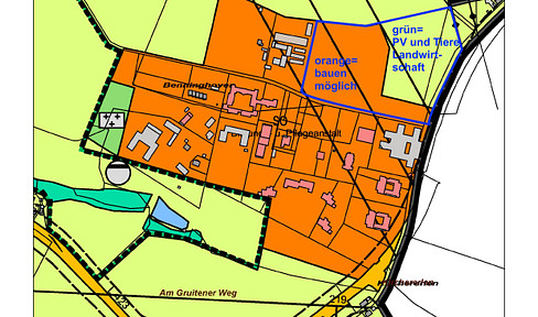 Building plot in Mettmann border Düsseldorf only care and education allowed