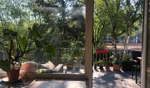 Zentrale Wohnung mit 26m² Terrasse und Blick ins Grüne