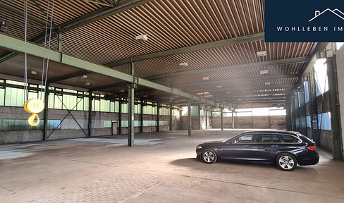 Industriehalle, Lagerhalle, Produktion, Büros, Teilflächen möglich