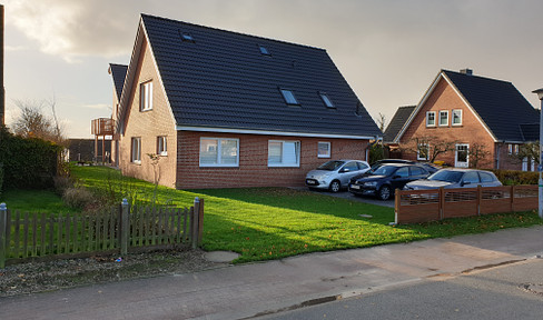 modern 3-room apartment in Klanxbüll near the train station