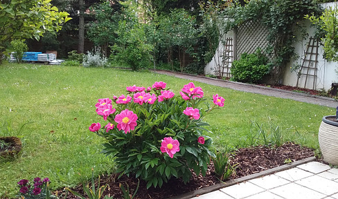 Furnished 2-room apartment with garden in the east of Munich, S4 / S6