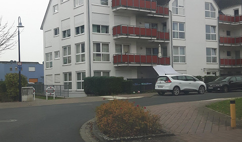 Bright 2-room apartment on the top floor in a quiet location with balcony and great view over Limburg!