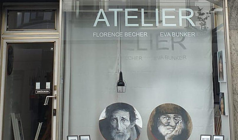 Galerie in Düsseldorf-Flingern zu vermieten