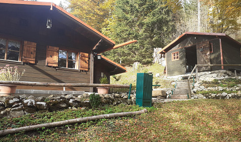 Mountain hut in the Tegernsee mountains