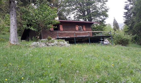 Mountain hut in the Tegernsee mountains