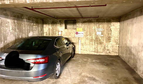 Underground parking space for rent at the main train station in Mannheim