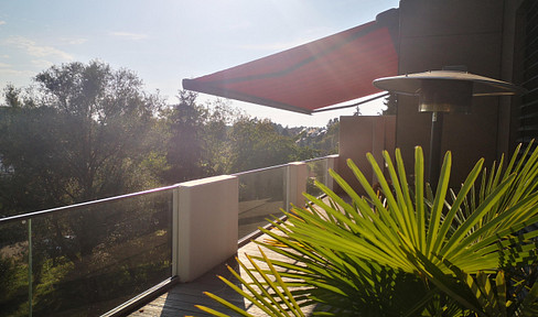 Luxurious apartment with a beautiful view