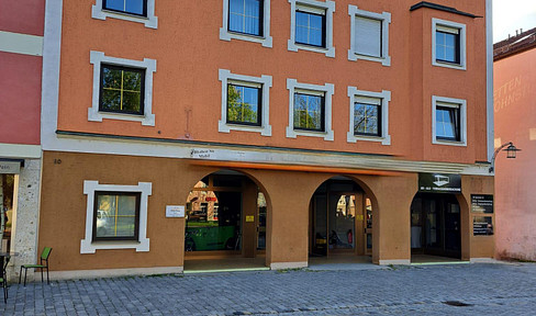 420 square meters of commercial space, centrally located in Plattling.