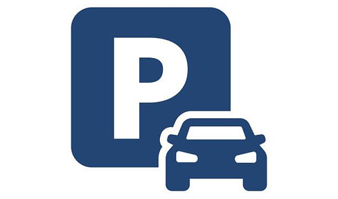 Centrally located parking space near the hospital - secure and illuminated