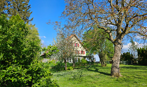 Absolute Alleinlage Perle Bauernhaus mit Herz Erholungsoase Weitblick 2 Wohnungen + Nebengebäuden