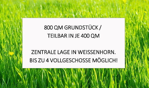 Baugrundstück in zentraler Lage für 4 Vollgeschosse