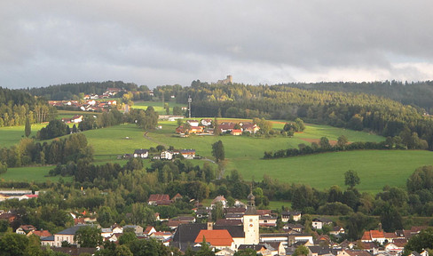 Einfamilienhaus mit unverbaubarem, einmaligem Blick hoch über Regen mit 2 Einliegerwohnungen