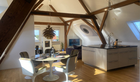2 high-quality apartments: Exclusive loft for personal use & granny flat as an investment/prov-free
