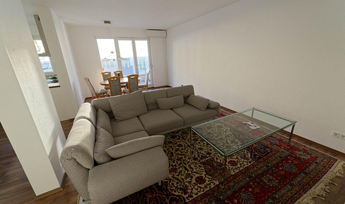 Penthouse apartment in the Europa district - fully furnished -
