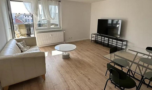 Möblierte 2-Zimmer-Wohnung mit Balkon und EBK in Berlin