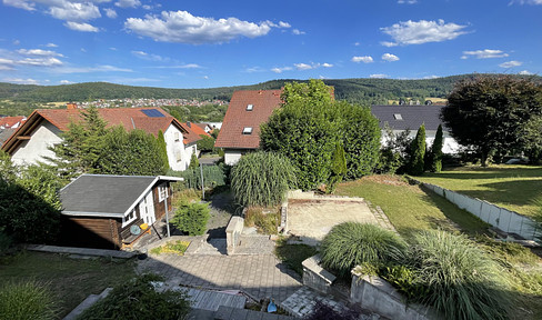 Gelnhausen: gepflegte 4 ZKBWC/EBK mit Terrasse und Garten mit Aussicht