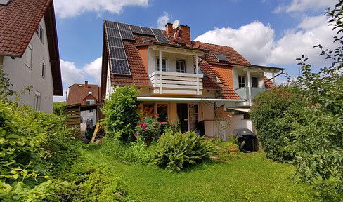 Doppelhaushälfte mit Garten nahe Heidelberg sonnig und familienfreundlich (Maklerfrei)