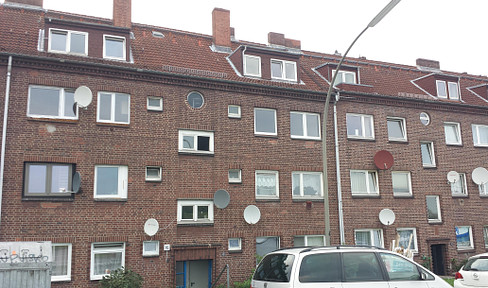 Investment: 2-room apartment in Wilhelmsburg with lots of potential