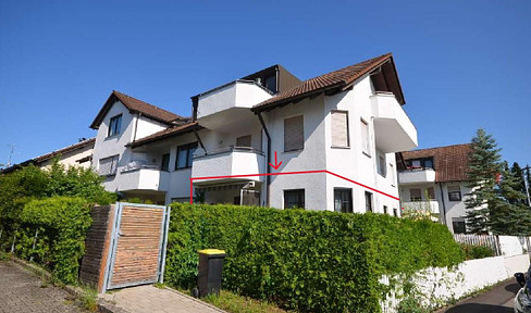 3-Zimmer-Maisonett-Wohnung im EG/UG mit Garage + kleiner Außenstellplatz