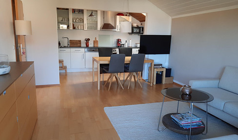 3-room attic apartment, 84 sqm, close to the center, commission-free