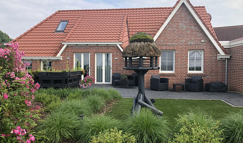 Neuwertiges Einfamilienhaus im Landhausstil Bj. 2020 mit moderner Ausstattung in Moormerland